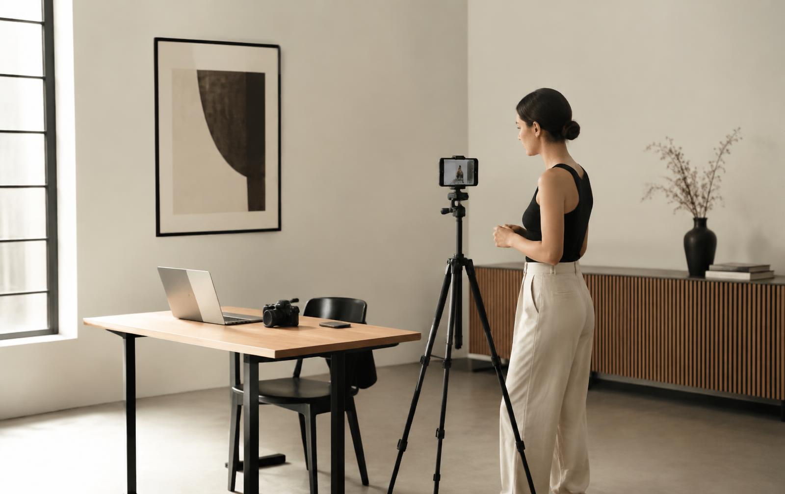 Content creation in studio
